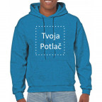 Kapucnis pulóver - saját nyomattal Cégek számára, Vállalati textil, Egyedi nyomtatás image