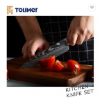 Konyhakés készlet 9 darab, faimitáció markolat Kések / Konyha, Konyhakések image