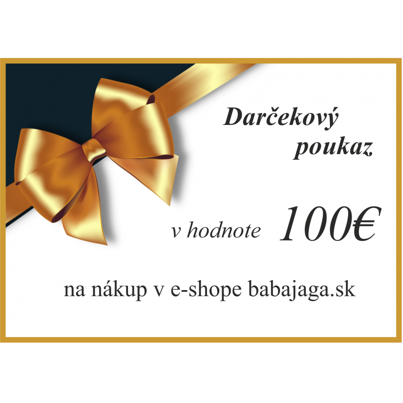 Ajándékutalvány 100 € + ingyenes szállítás Ajándékok, Ajándékutalvány image