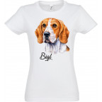 Beagle egyedi névvel Pólók, Pólók kutyatulajdonosoknak image