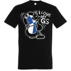 Póló I Love GS Pólók, Pólók motoros motívummal image