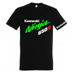 Póló Kawasaki Ninja 650 motívummal Pólók, Pólók motoros motívummal image